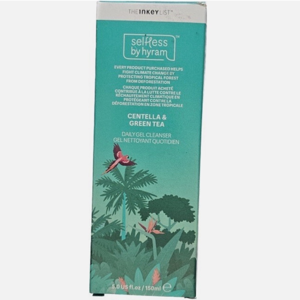 Selfless by Hyram‎ Centella & Green Tea Daily Gel Cleanser 5oz 150ml Inkey List